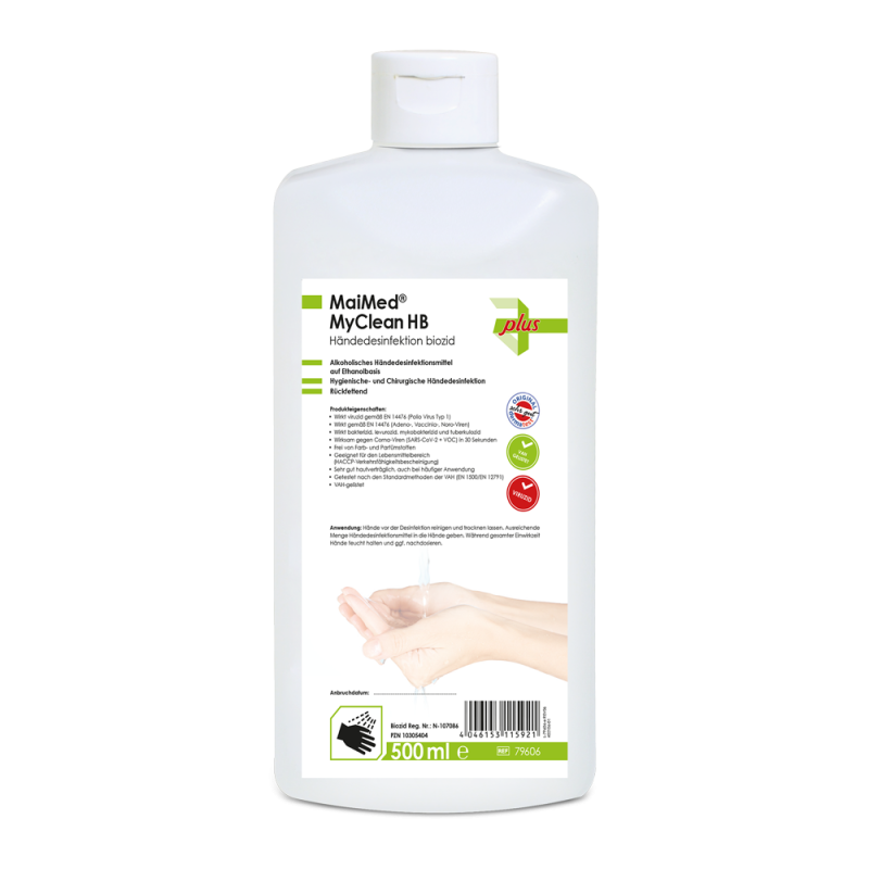 MaiMed MyClean HB Händedesinfektion biozid